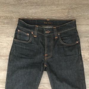 Nudie Jeans GRIM TIM org. DRY NAVY (28/32)